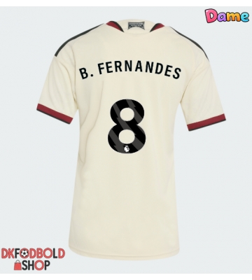 Manchester United Bruno Fernandes #8 Tredje trøje Dame 2026-27 Kort ærmer